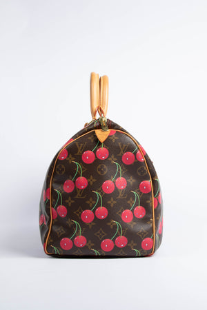 RARE Louis Vuitton x Takashi Murakami Cherry Keepall 45cm