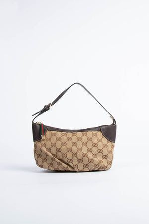 Vintage Gucci Classic GG Monogram Shoulder Bag