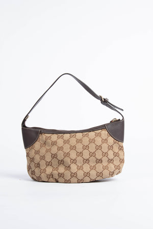 Vintage Gucci Classic GG Monogram Shoulder Bag