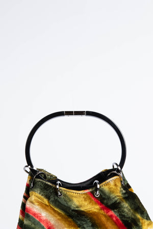 *ARCHIVE RUNWAY PIECE* Vintage Gucci Tom Ford Velvet Swirl Bucket Bag