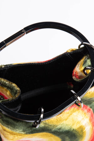 *ARCHIVE RUNWAY PIECE* Vintage Gucci Tom Ford Velvet Swirl Bucket Bag