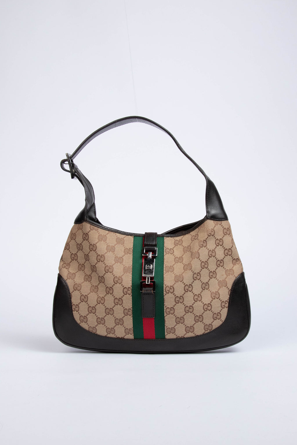 Vintage Gucci Classic GG Monogram Jackie Bag