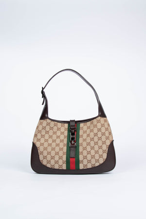 Vintage Gucci Classic GG Monogram Jackie Bag