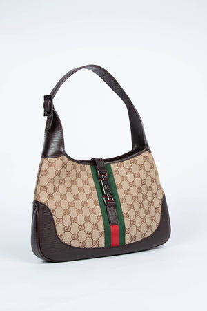 Vintage Gucci Classic GG Monogram Jackie Bag