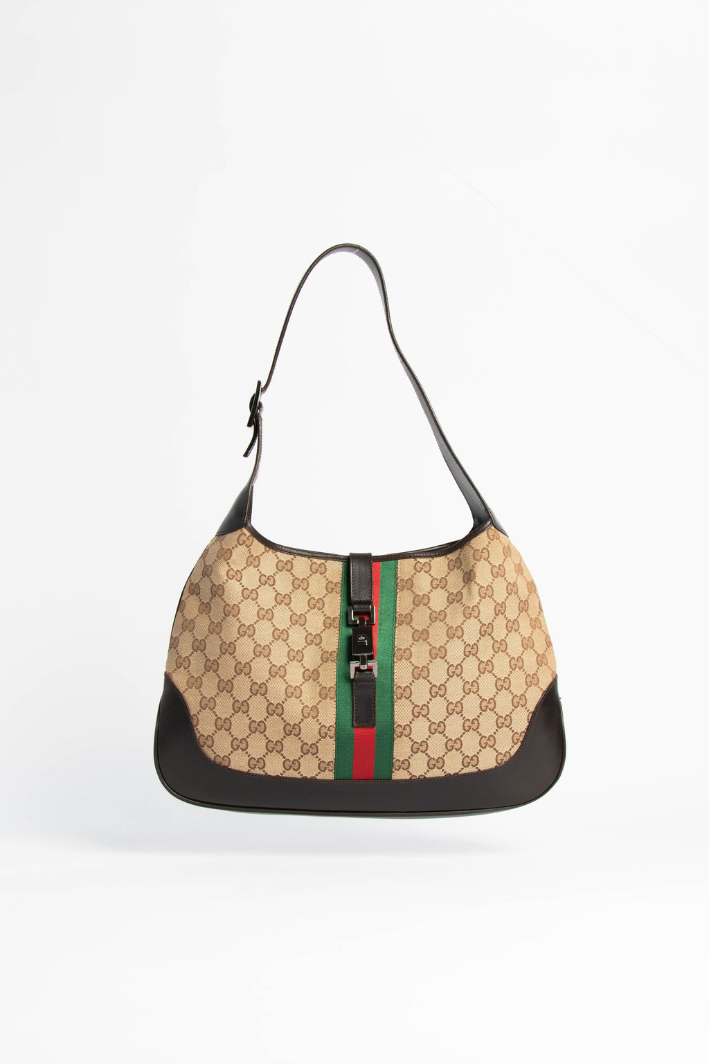 Vintage Gucci Classic GG Monogram Jackie Bag