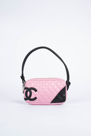 2000s Chanel Rue Cambon Pink Shoulder Bag