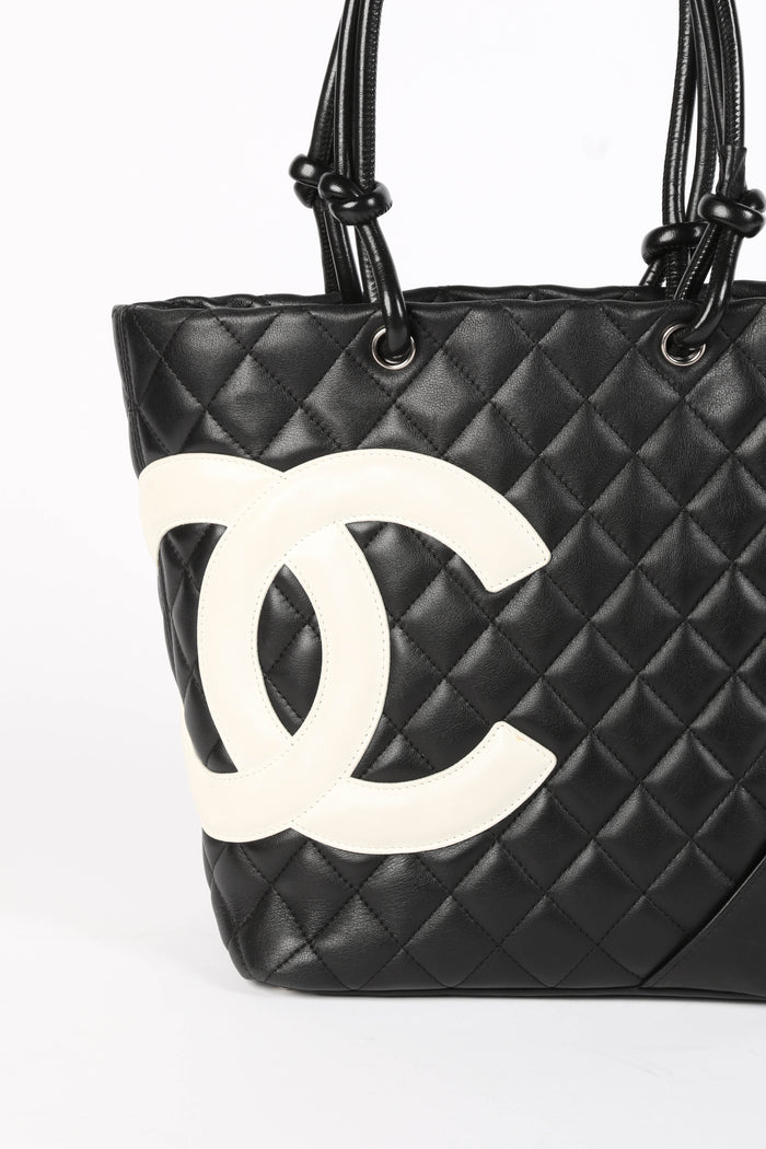 2000s Chanel Black Rue Cambon Bucket Bag