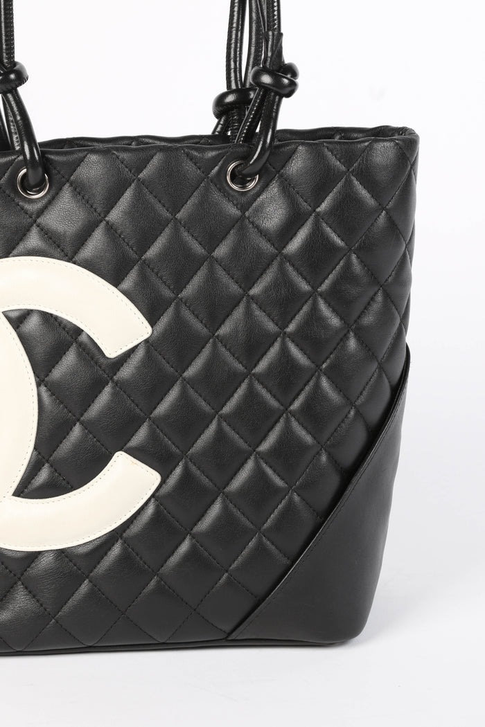 2000s Chanel Black Rue Cambon Bucket Bag