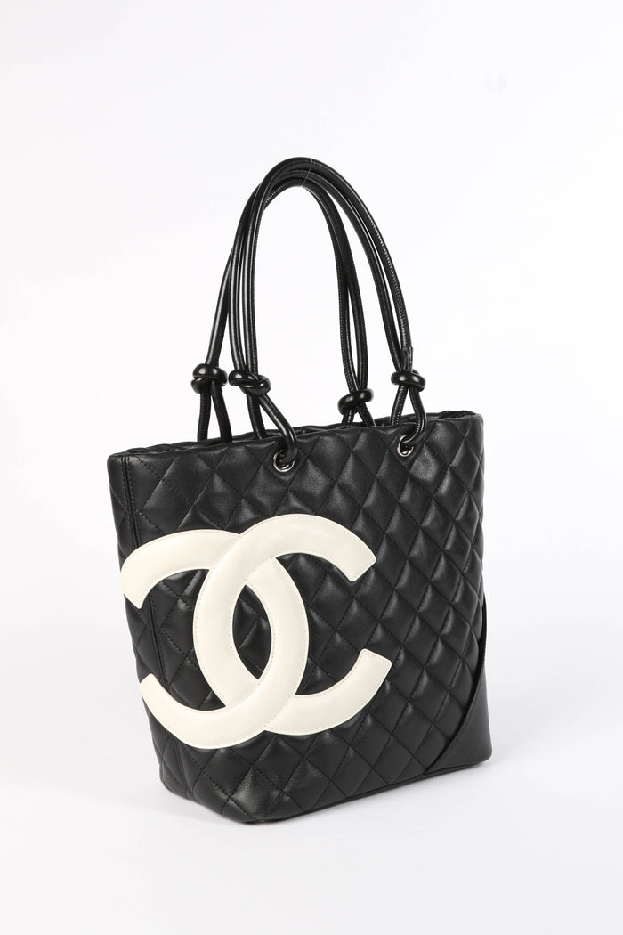 2000s Chanel Black Rue Cambon Bucket Bag