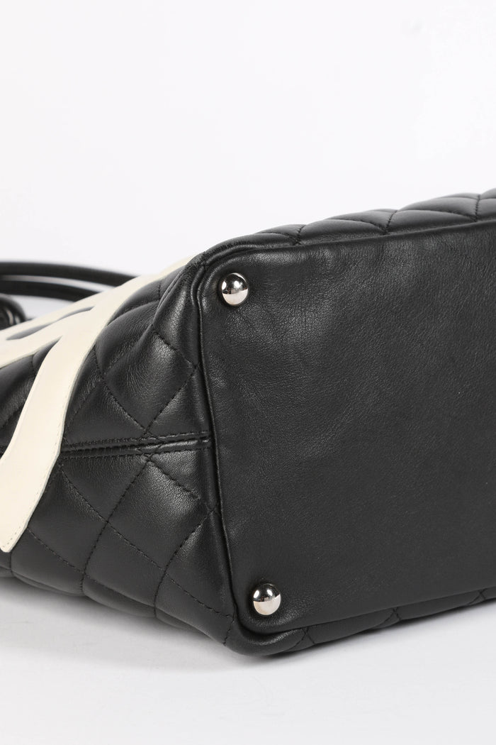 2000s Chanel Black Rue Cambon Bucket Bag