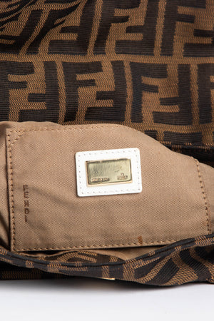 Vintage Fendi Zucca Shoulder Bag