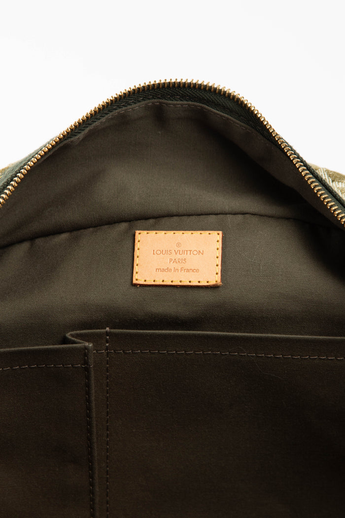 SUPER RARE 2008 Louis Vuitton Takashi Murakami Jasmine Camo Shoulder Bag