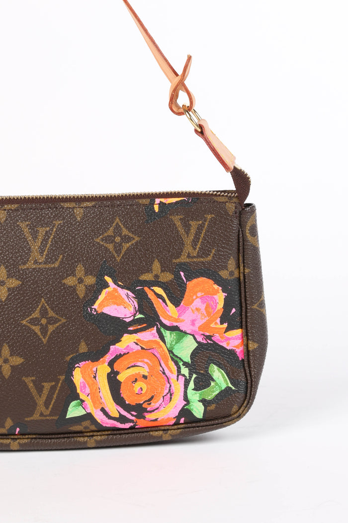 RARE Louis Vuitton x Stephen Sprouse Rose Pochette Accessoires