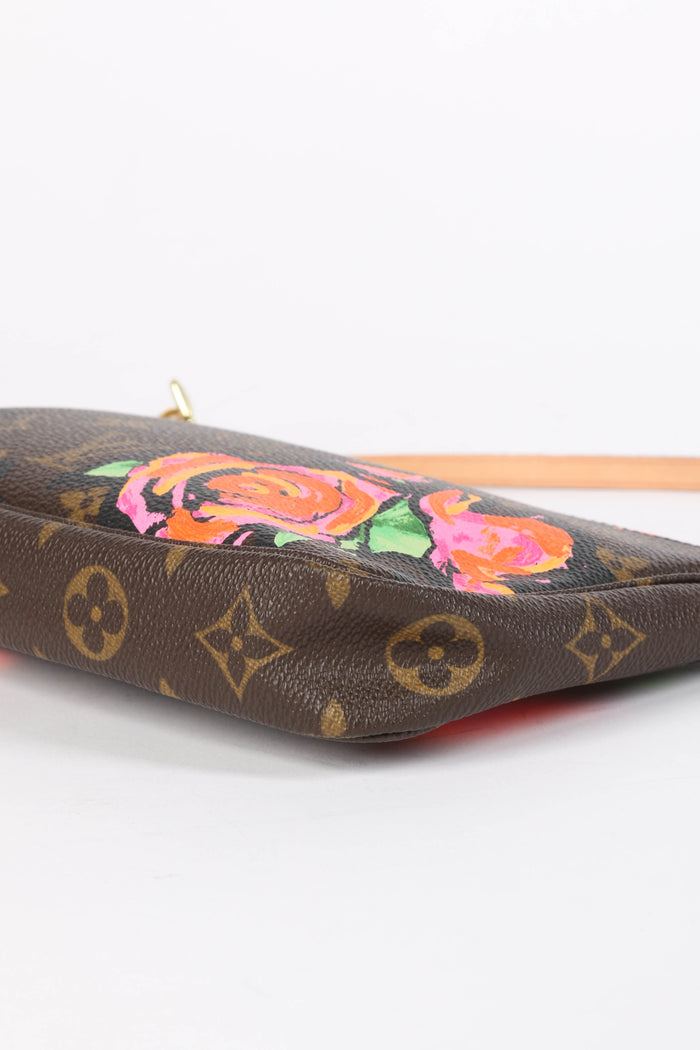RARE Louis Vuitton x Stephen Sprouse Rose Pochette Accessoires