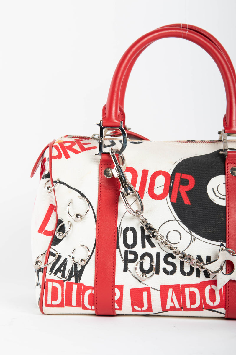 RARE Christian Dior Hardcore Collection Piercing Boston Bag – Break Archive