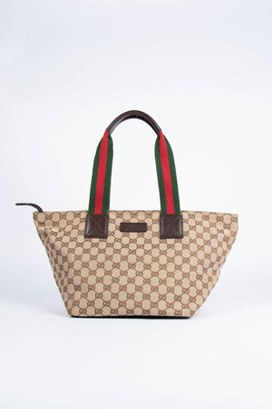 2000s Gucci GG Monogram Tote Bag