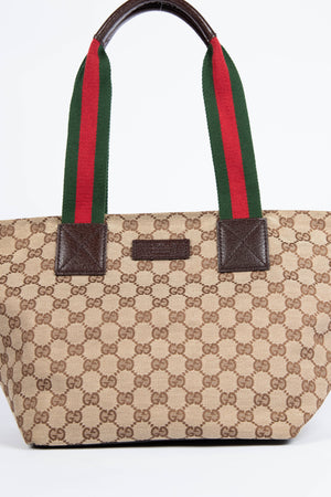 2000s Gucci GG Monogram Tote Bag