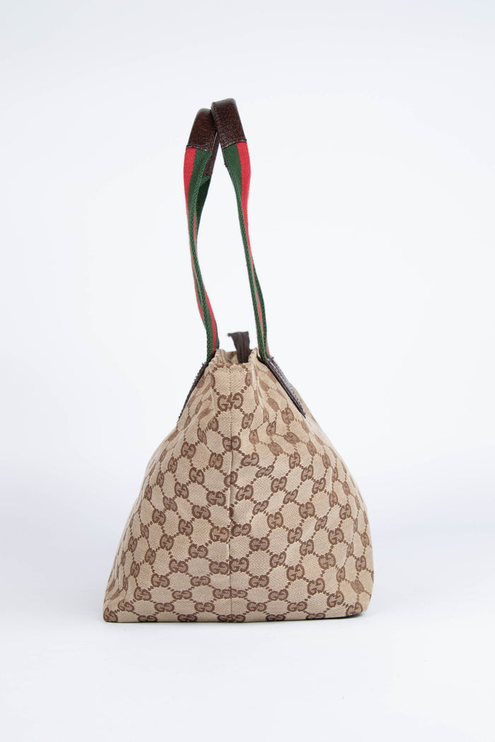 2000s Gucci GG Monogram Tote Bag