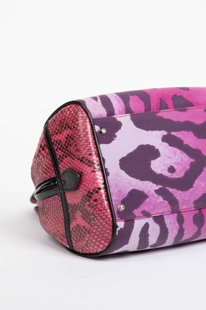 RARE 2000s Christian Dior Pink Small Gambler Dice Shoulder Bag