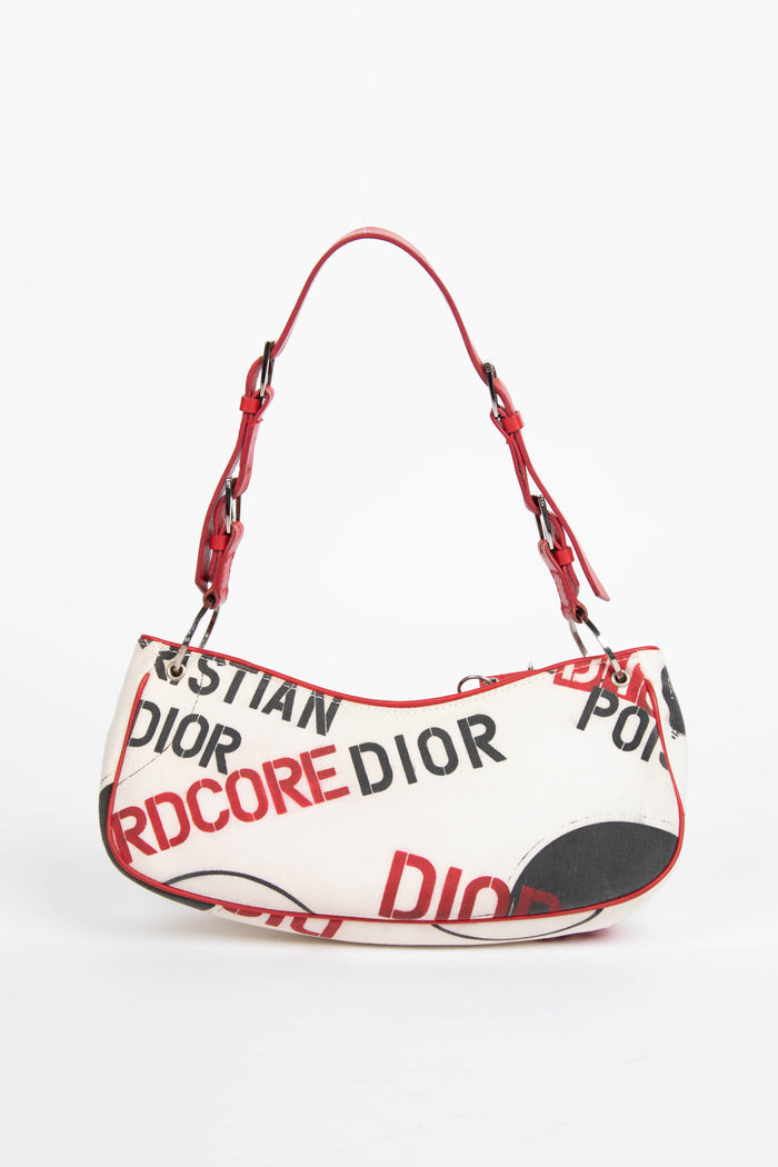 RARE Christian Dior John Galliano Hardcore Piercing Shoulder Bag