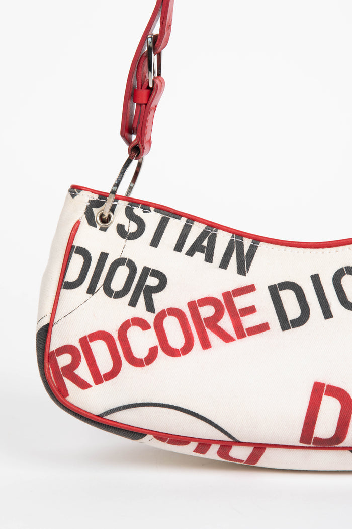 RARE Christian Dior John Galliano Hardcore Piercing Shoulder Bag