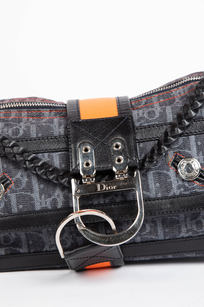 2000s Christian Dior Flight Collection Shoulder Bag