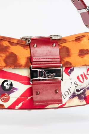RARE Christian Dior Victim Columbus Shoulder Bag