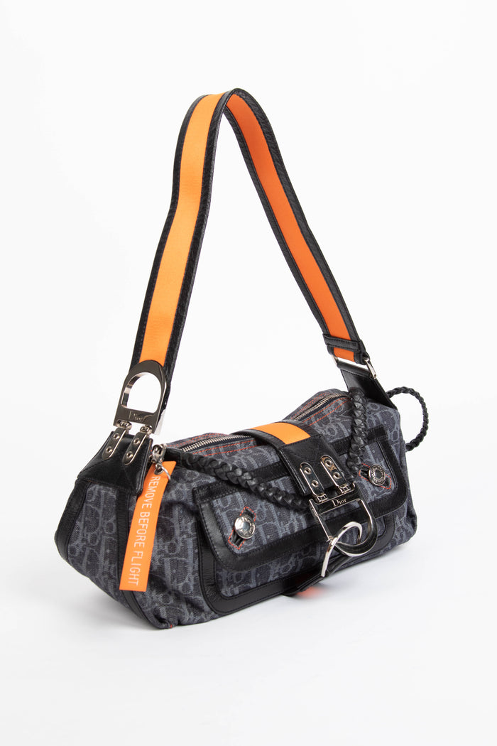 2000s Christian Dior Flight Collection Shoulder Bag