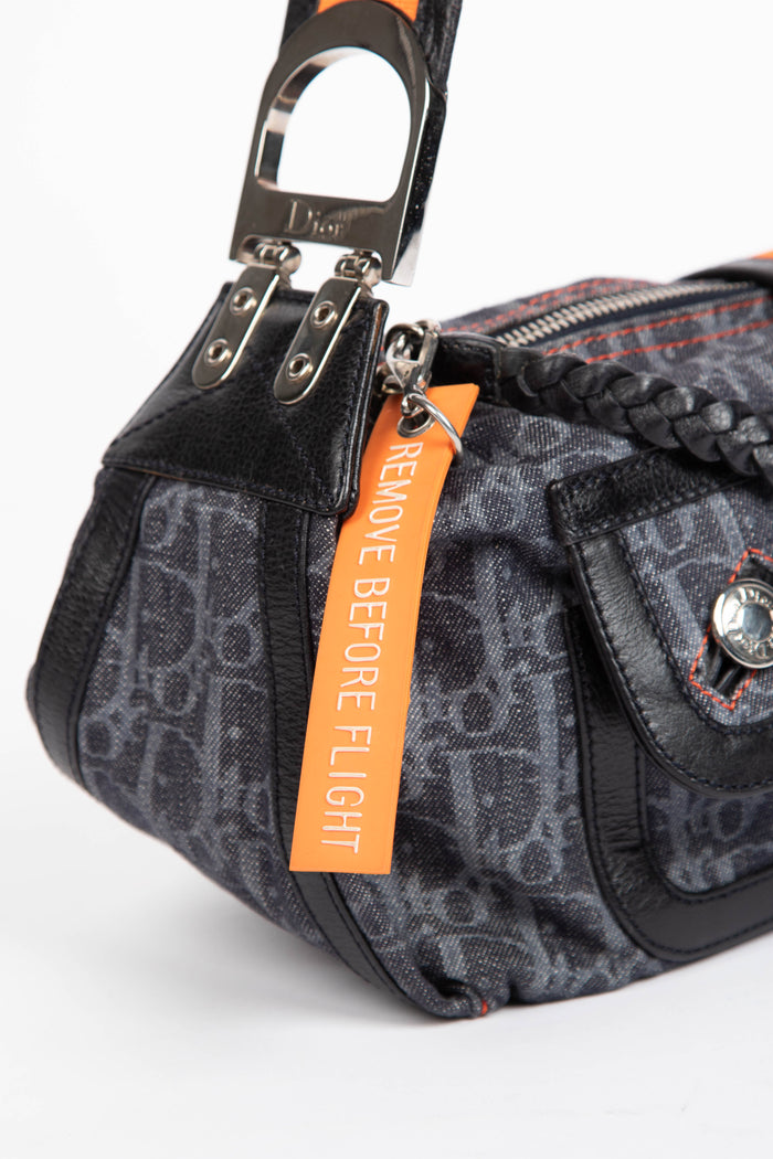 2000s Christian Dior Flight Collection Shoulder Bag