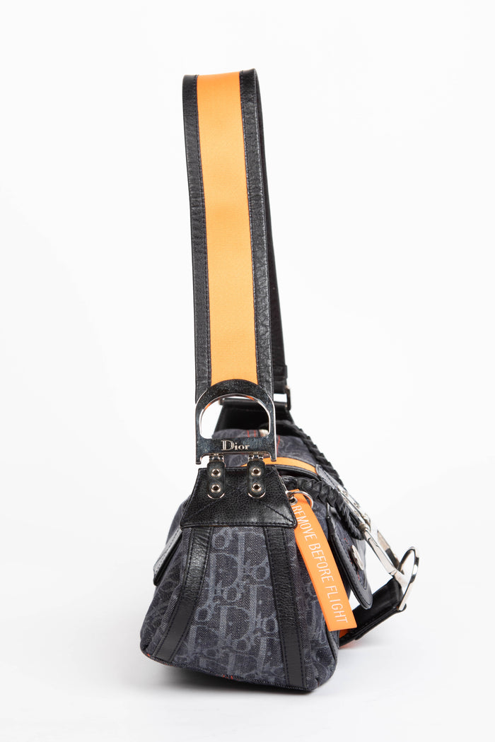 2000s Christian Dior Flight Collection Shoulder Bag