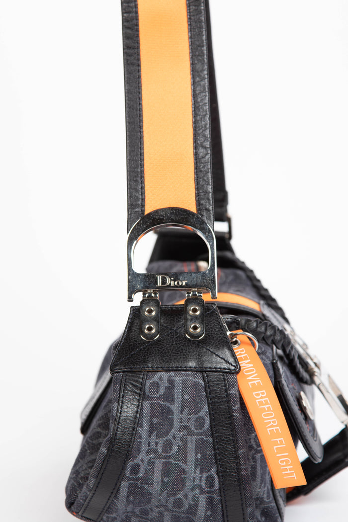 2000s Christian Dior Flight Collection Shoulder Bag