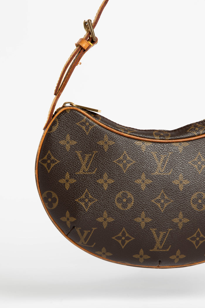 Louis Vuitton Vintage Monogram Croissant PM - Brown Shoulder Bags, Handbags  - LOU676928