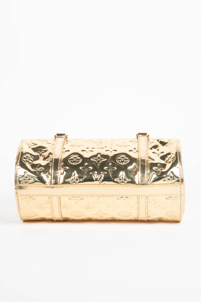 RARE 2000s Louis Vuitton Miroir Gold Monogram Papillon