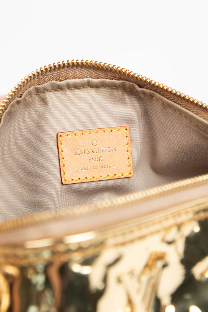 RARE 2000s Louis Vuitton Miroir Gold Monogram Papillon