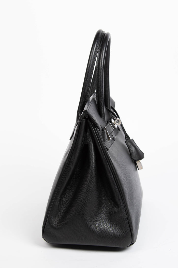 2008 Hermès Black Epsom Leather Birkin 30cm with PHW