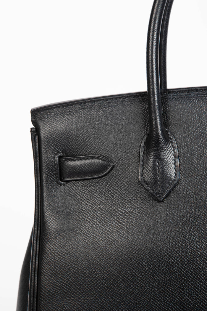 2008 Hermès Black Epsom Leather Birkin 30cm with PHW