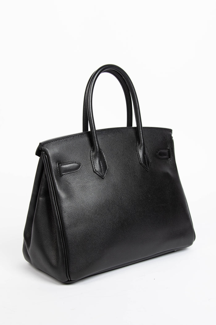 2008 Hermès Black Epsom Leather Birkin 30cm with PHW