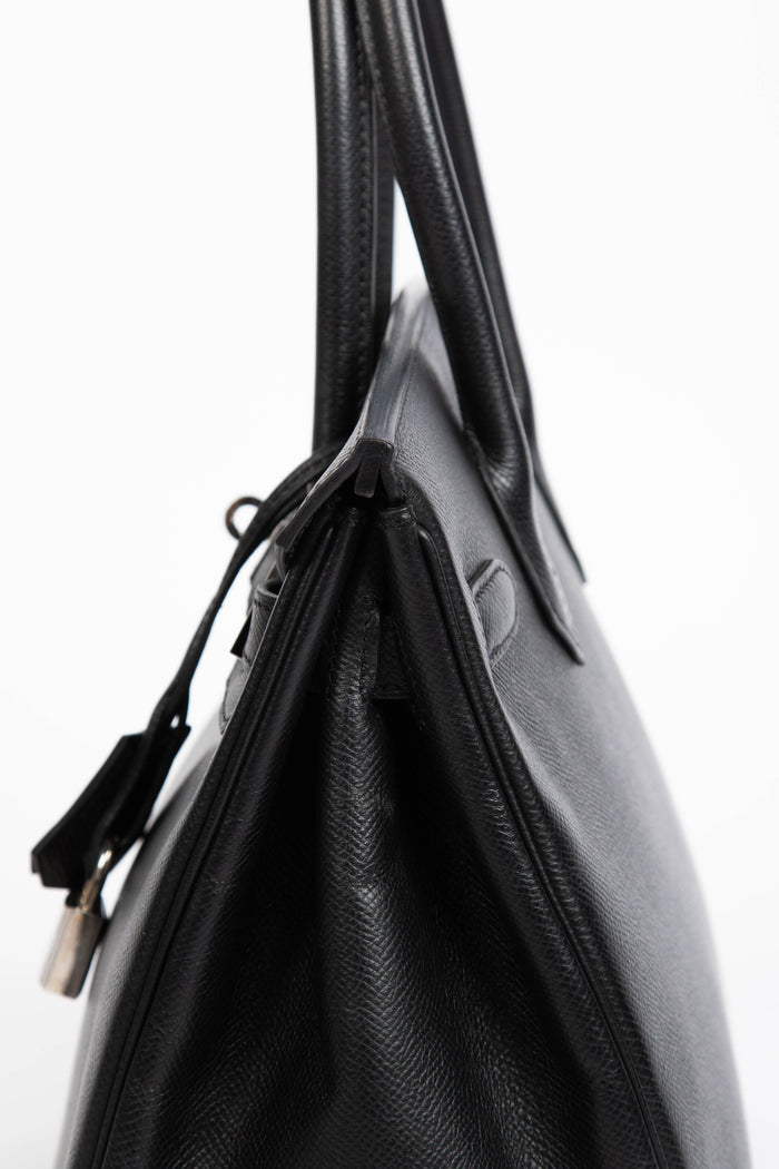 2008 Hermès Black Epsom Leather Birkin 30cm with PHW