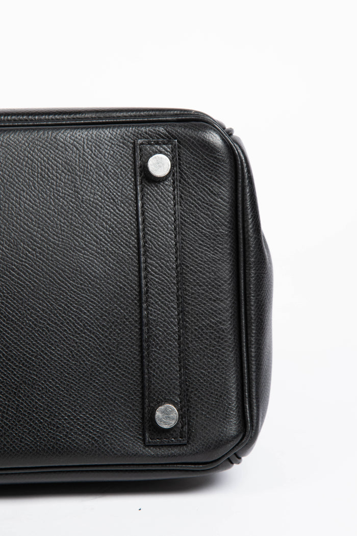2008 Hermès Black Epsom Leather Birkin 30cm with PHW