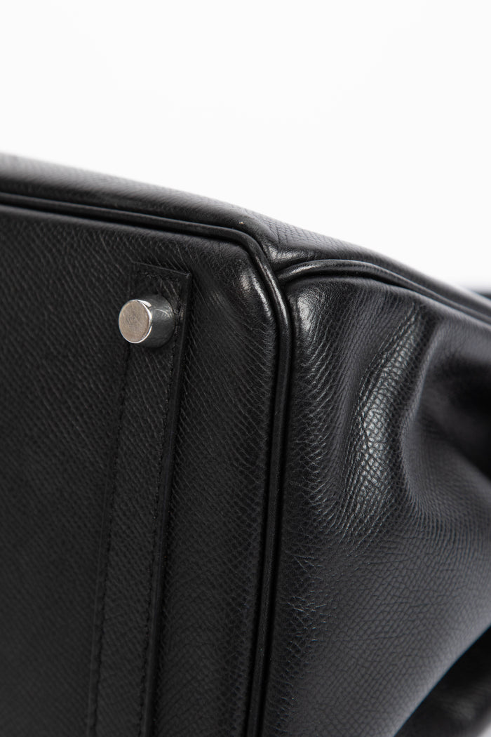 2008 Hermès Black Epsom Leather Birkin 30cm with PHW