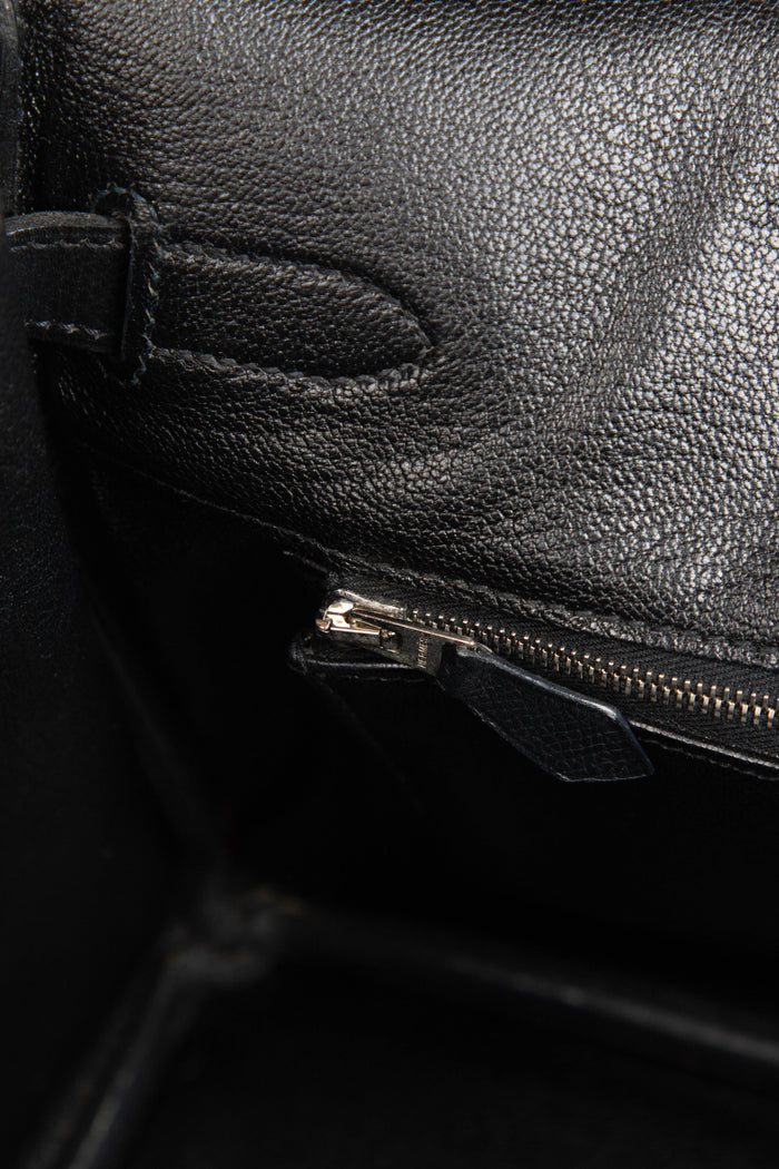 2008 Hermès Black Epsom Leather Birkin 30cm with PHW
