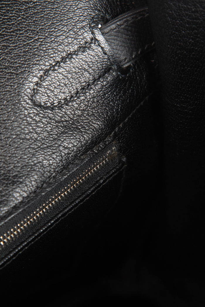 2008 Hermès Black Epsom Leather Birkin 30cm with PHW