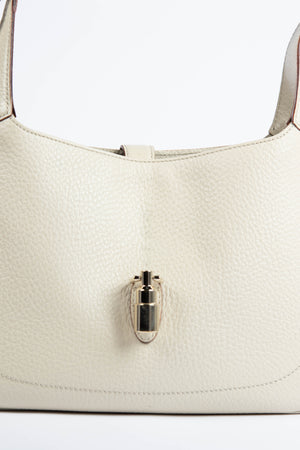 Vintage Gucci Cream Grained Leather Jackie Bag