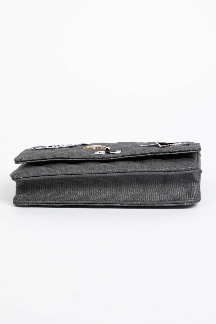 2018 Chanel Space Charm Reissue Wallet On Chain