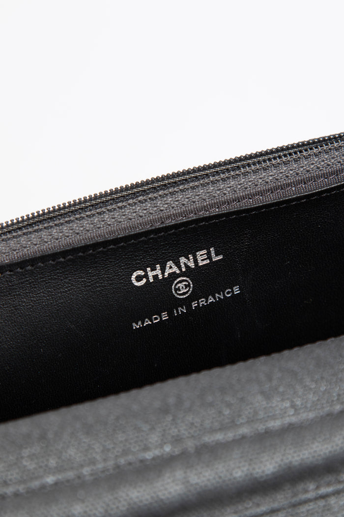 2018 Chanel Space Charm Reissue Wallet On Chain