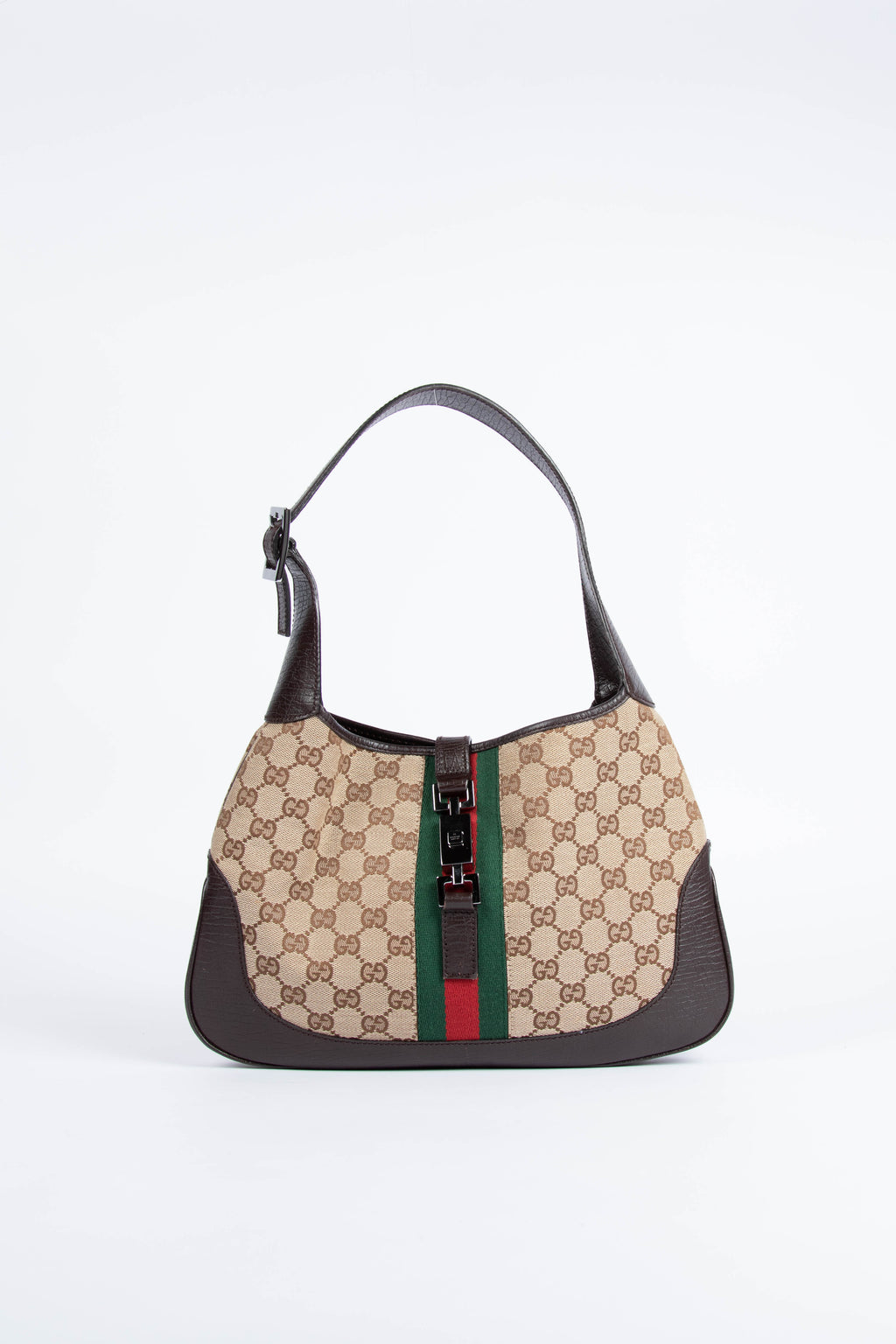 Vintage Gucci Classic GG Monogram Jackie Bag