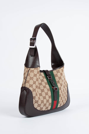 Vintage Gucci Classic GG Monogram Jackie Bag