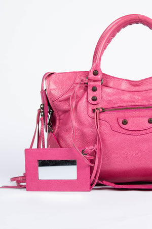 2000s Balenciaga Pink City Bag