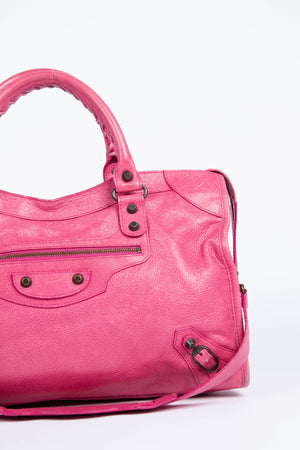 2000s Balenciaga Pink City Bag