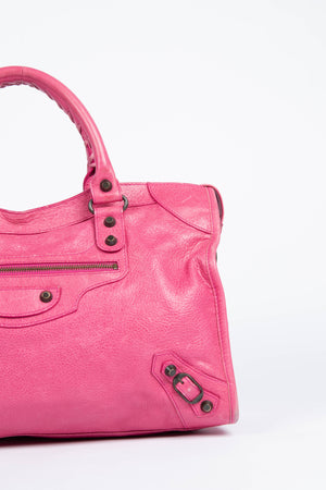 2000s Balenciaga Pink City Bag